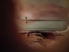 شعر الزوجة في غرفة النوم (كاميرا خفية)